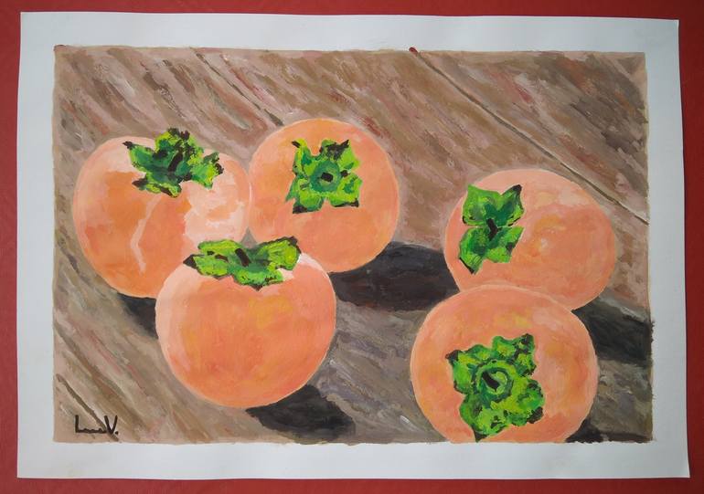 Original Food Painting by LanaV Art