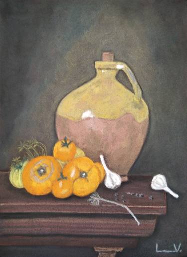 Print of Impressionism Still Life Paintings by LanaV Art