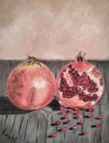 Original Impressionism Food Paintings by LanaV Art