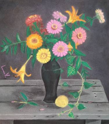 Original Impressionism Floral Paintings by LanaV Art