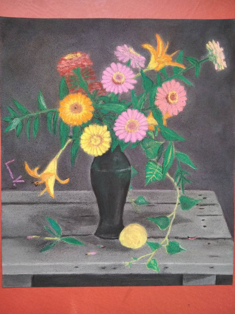 Original Floral Painting by LanaV Art