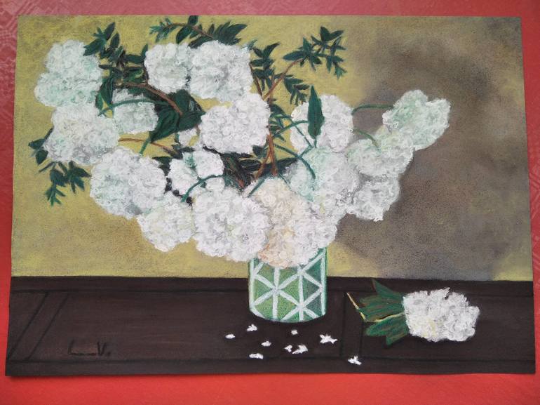 Original Impressionism Floral Painting by LanaV Art