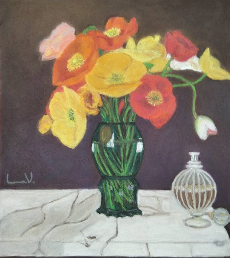 Original Floral Painting by LanaV Art