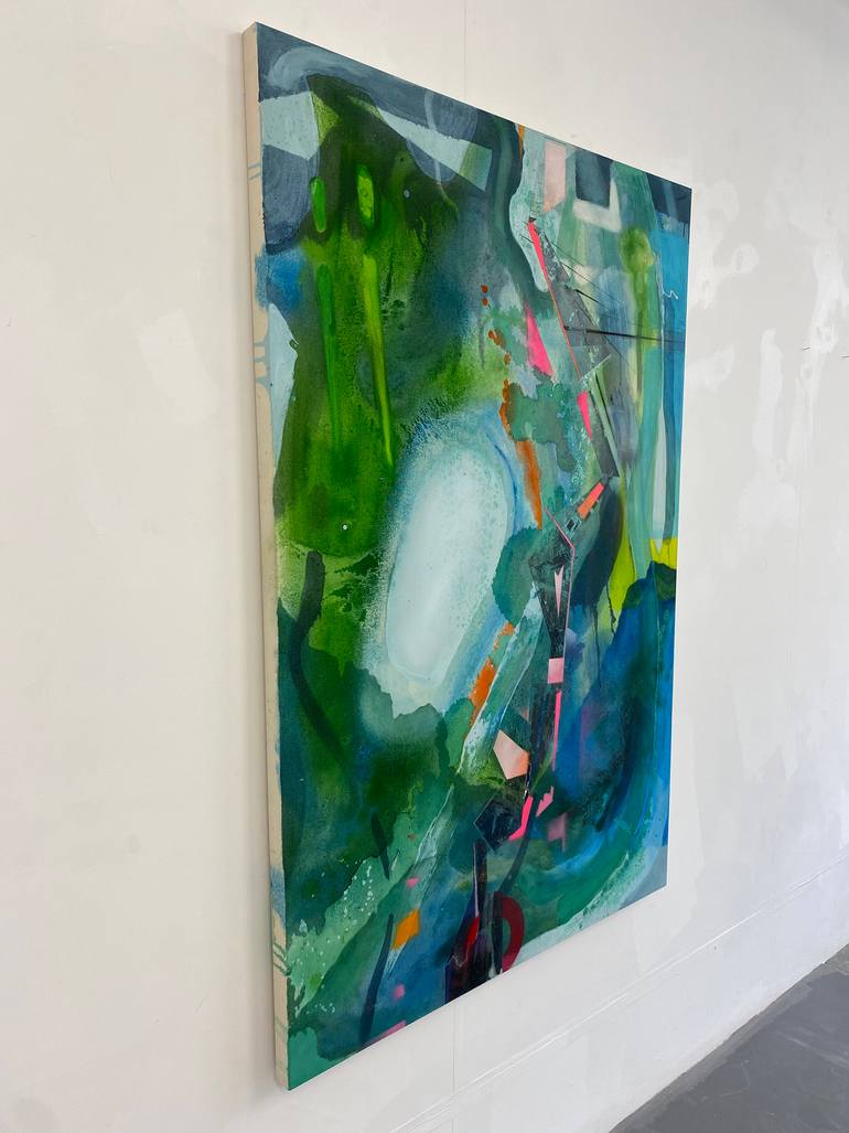 Original Abstract Expressionism Abstract Painting by Stuart Jones