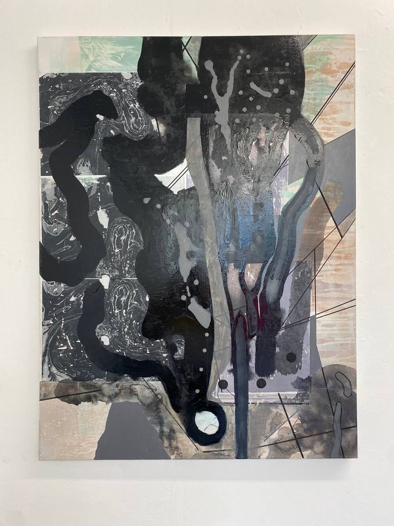 Original Painterly Abstraction Abstract Painting by Stuart Jones