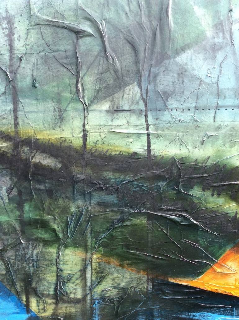 Original Abstract Landscape Painting by Stuart Jones