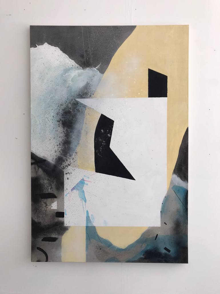 Original Abstract Expressionism Abstract Painting by Stuart Jones