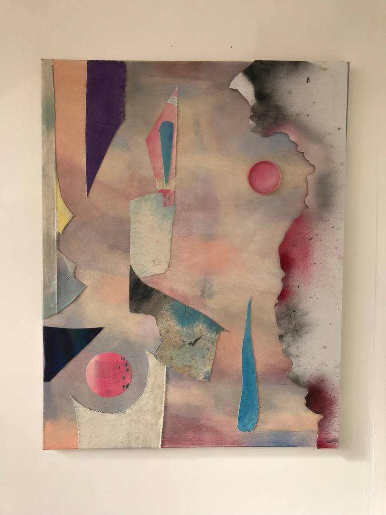 Original Contemporary Abstract Mixed Media by Stuart Jones