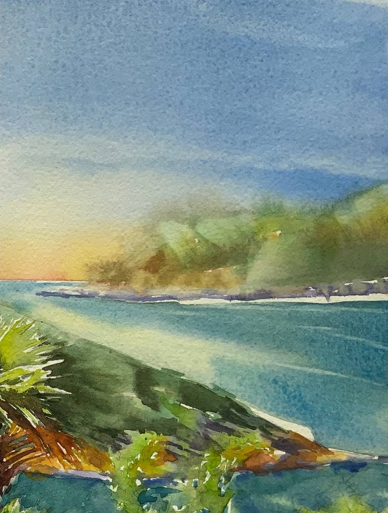 Original Realism Seascape Painting by Cam  Wilson