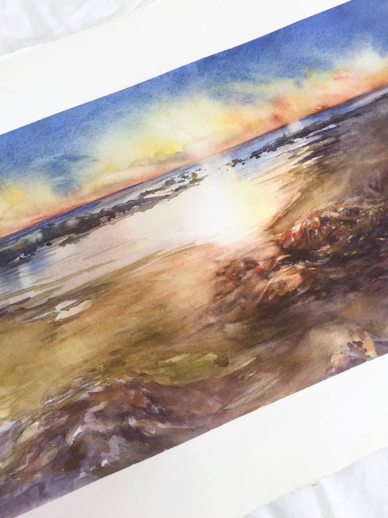 Original Realism Seascape Painting by Cam  Wilson
