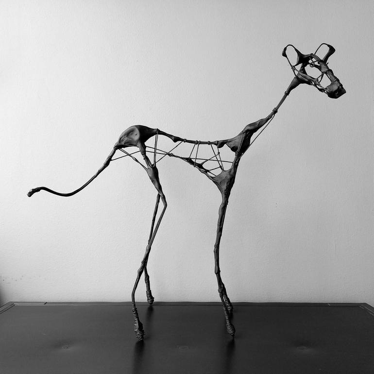 Original Conceptual Abstract Sculpture by Jorge Raich