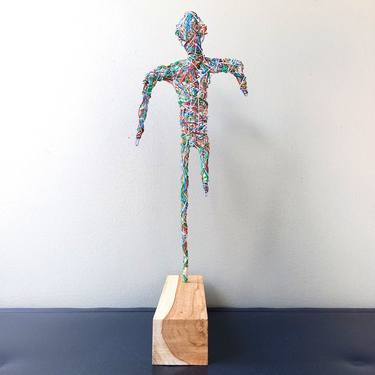 Original Abstract Body Sculpture by Jorge Raich