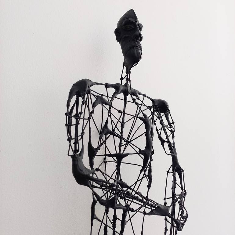 Original Conceptual Body Sculpture by Jorge Raich