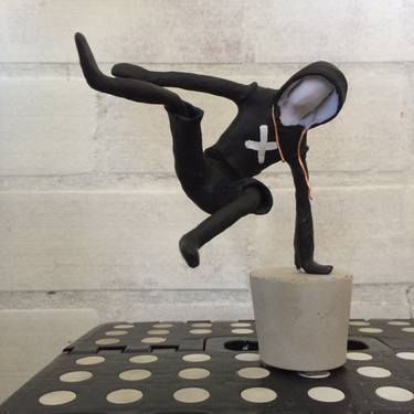 Original Conceptual Sports Sculpture by Jorge Raich