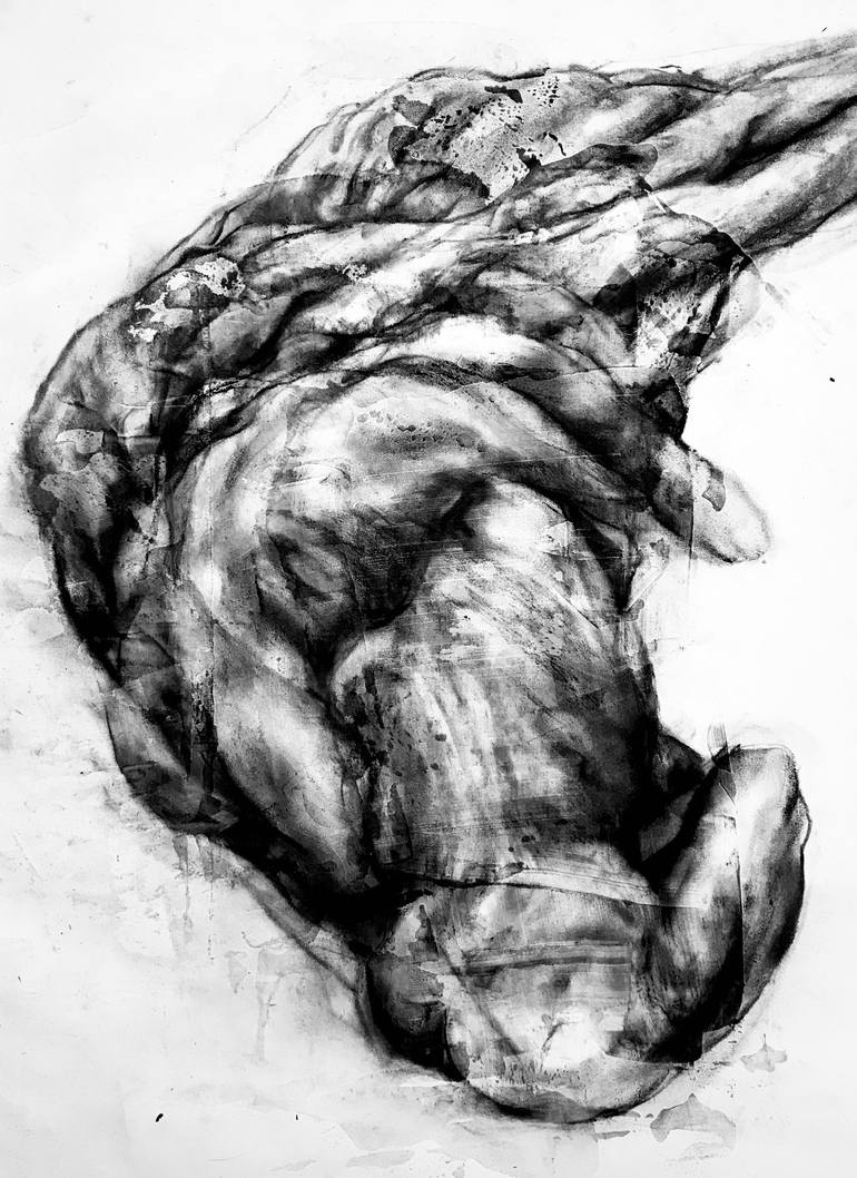 Tender/Prey [Flora,Fauna] Drawing by Kevin Leigh-Manuell | Saatchi Art