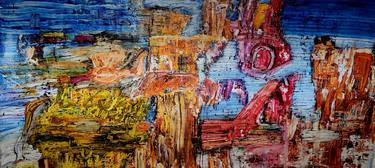 Original Abstract Expressionism Abstract Paintings by Nicholas Hartman