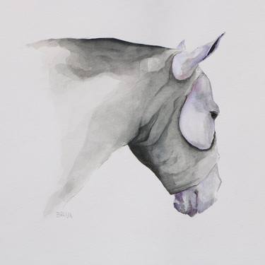 Print of Horse Paintings by Teresita Zambruno