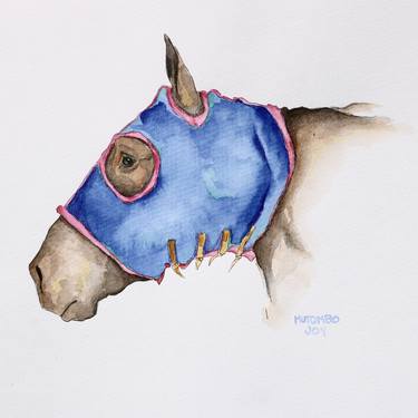 Print of Figurative Horse Paintings by Teresita Zambruno