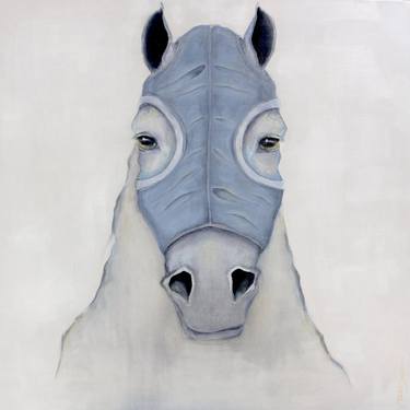 Print of Figurative Horse Paintings by Teresita Zambruno