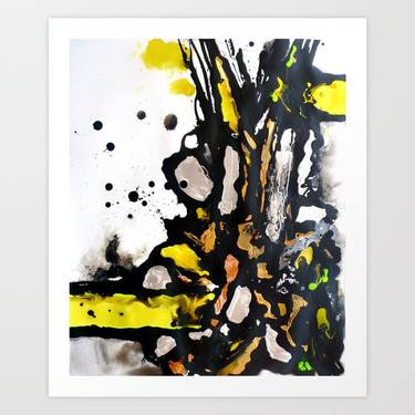 Original Abstract Expressionism Abstract Paintings by ラボストラフ lvstrv