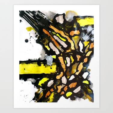 Original Abstract Paintings by ラボストラフ lvstrv