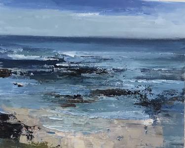 Original Fine Art Seascape Paintings by patricia ganek