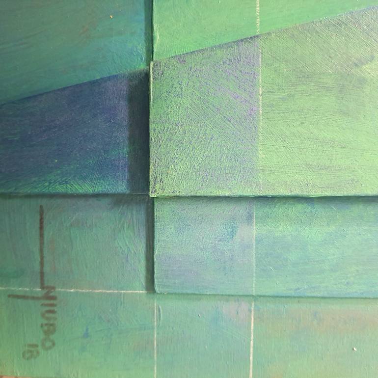 Original Abstract Painting by Juan Niubo