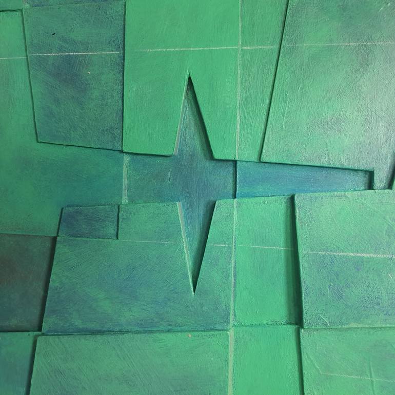 Original Abstract Painting by Juan Niubo