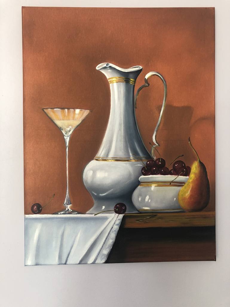 Original Realism Still Life Painting by Svitlana Dziuba