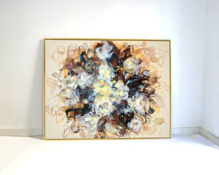 Original Impressionism Abstract Painting by Anna Maiko