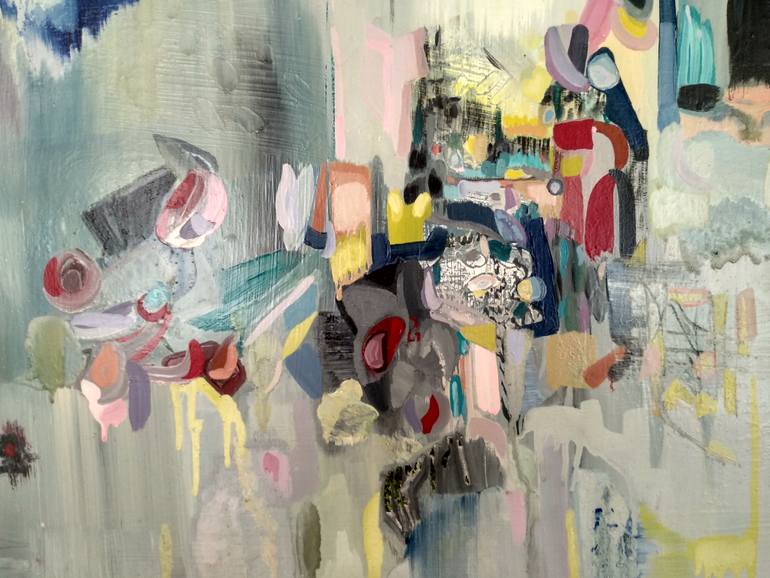 Original Abstract Painting by Irene Di Amore