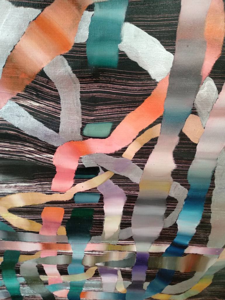 Original Abstract Expressionism Abstract Painting by Irene Di Amore