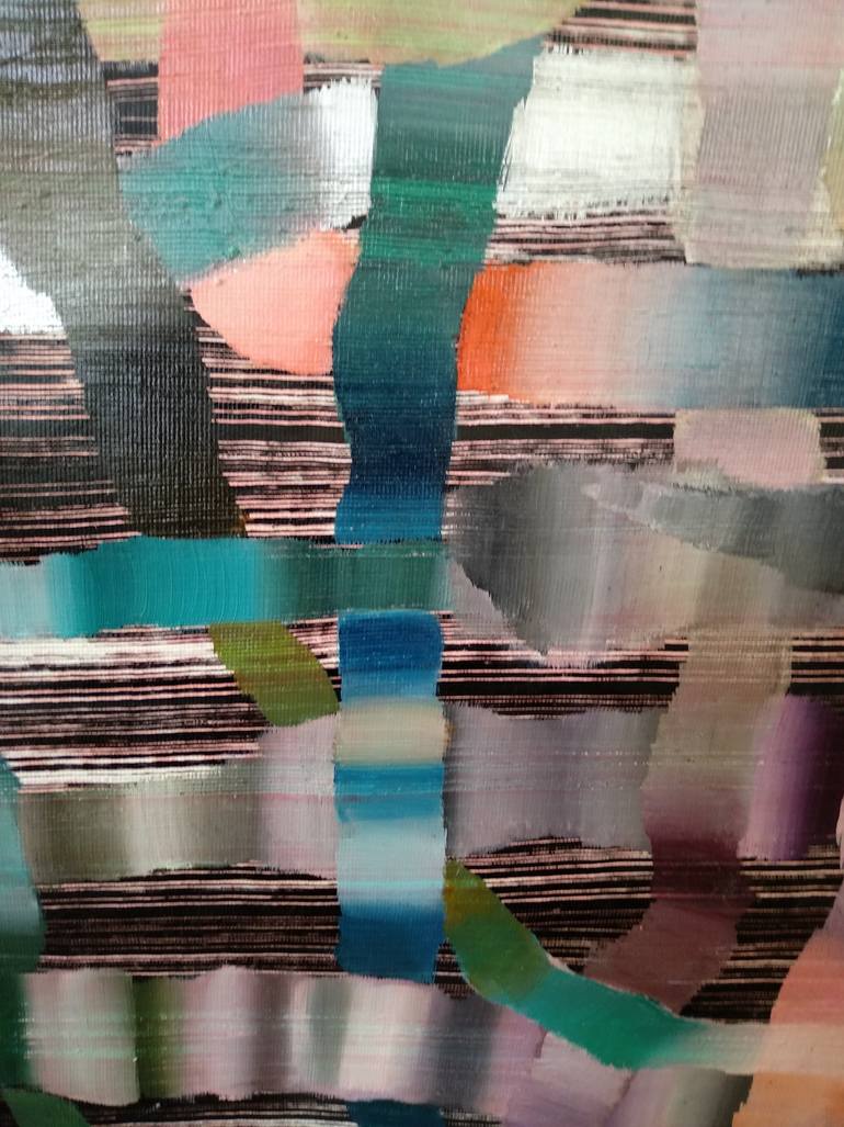Original Abstract Expressionism Abstract Painting by Irene Di Amore