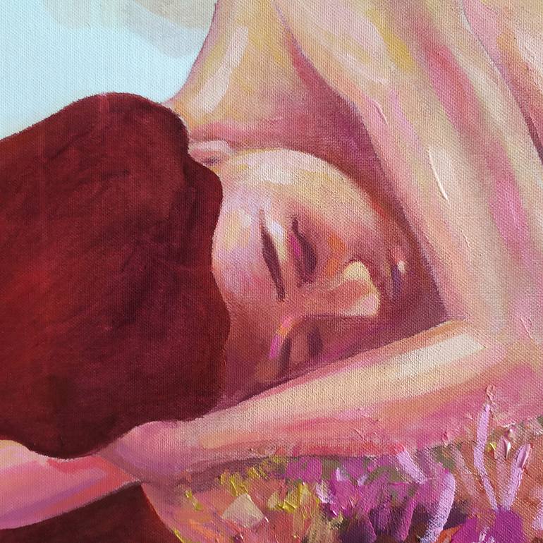 Original Abstract Nude Painting by Ekaterina Prisich