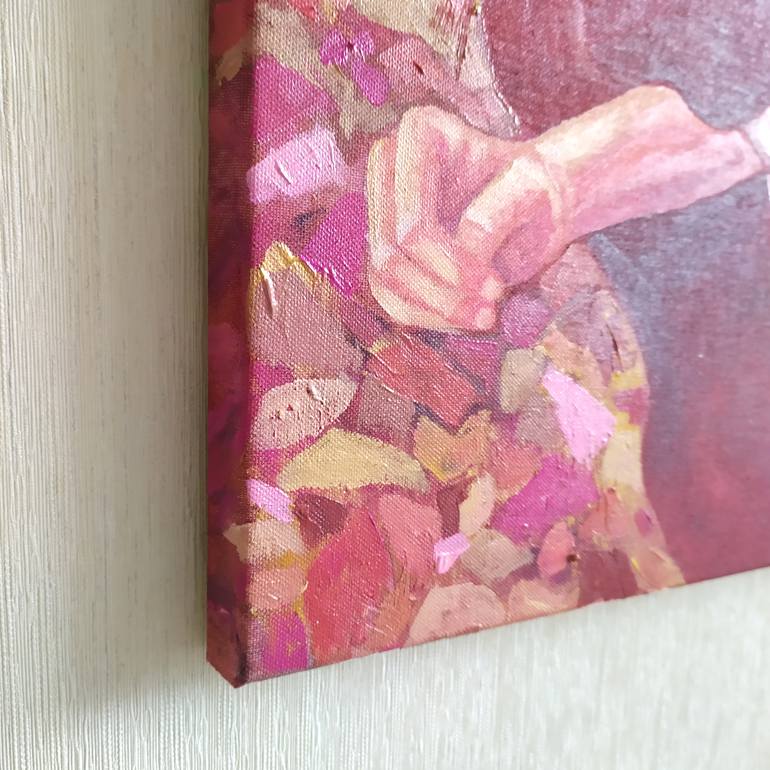 Original Abstract Nude Painting by Ekaterina Prisich