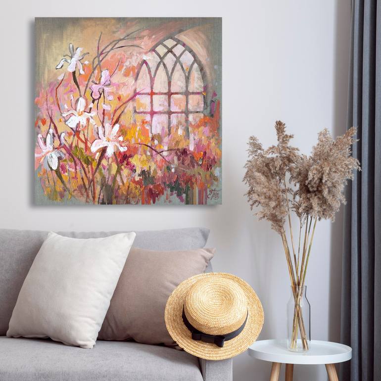 Original Floral Painting by Ekaterina Prisich