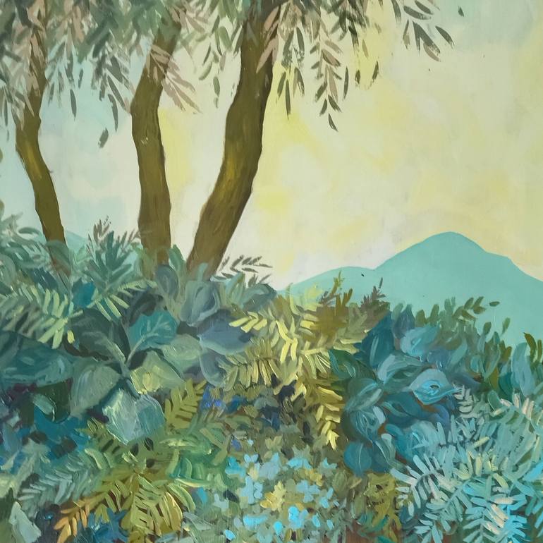 Original Landscape Painting by Ekaterina Prisich