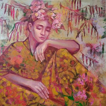 Original Impressionism Women Paintings by Ekaterina Prisich