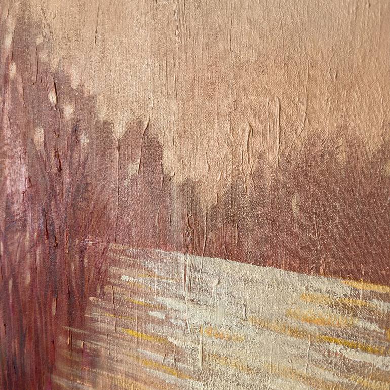 Original Abstract Landscape Painting by Ekaterina Prisich