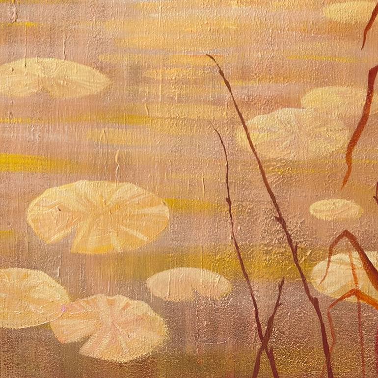 Original Abstract Landscape Painting by Ekaterina Prisich