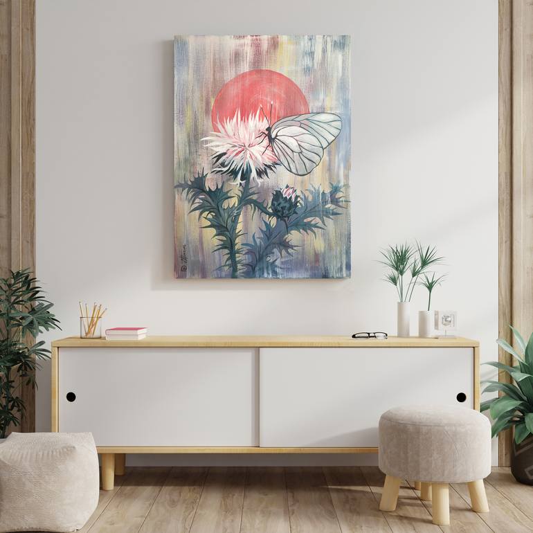 Original Floral Painting by Ekaterina Prisich