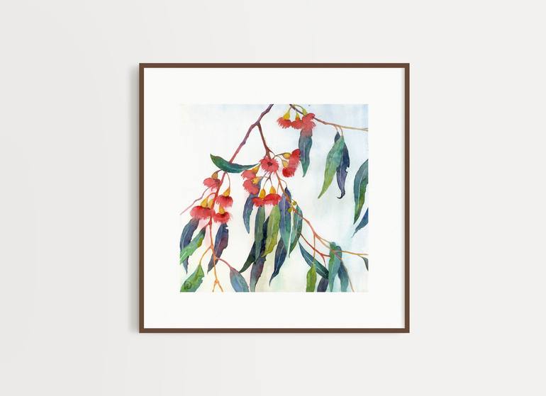 Original Illustration Botanic Painting by Ekaterina Prisich