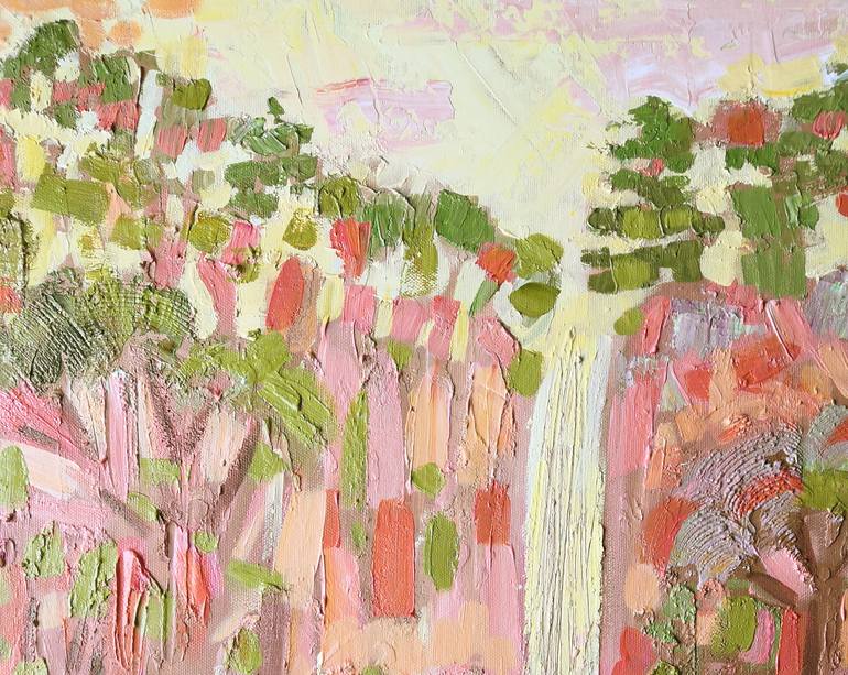 Original Abstract Nature Painting by Ekaterina Prisich