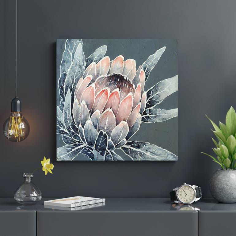 Original Floral Painting by Ekaterina Prisich