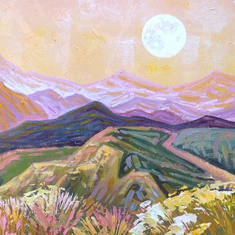 Original Landscape Painting by Ekaterina Prisich