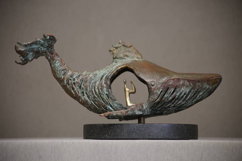Original Abstract Expressionism Abstract Sculpture by Sargis Babayan