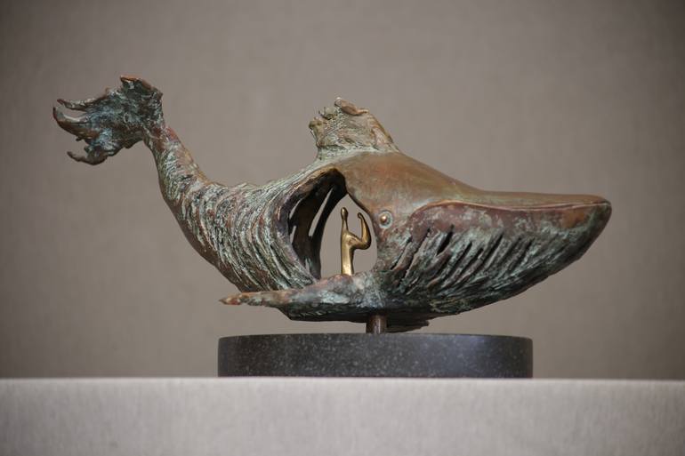 Original Abstract Expressionism Abstract Sculpture by Sargis Babayan