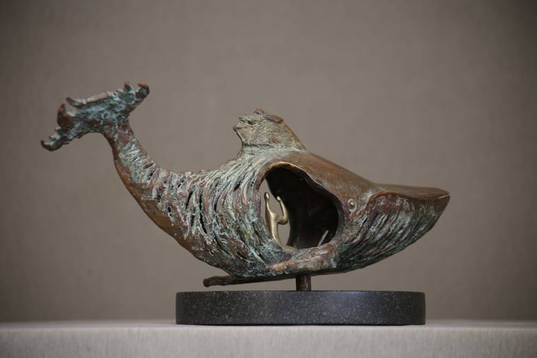 Original Abstract Expressionism Abstract Sculpture by Sargis Babayan