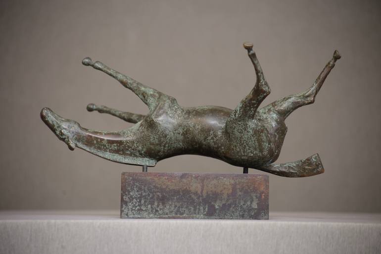 Original Abstract Expressionism Animal Sculpture by Sargis Babayan