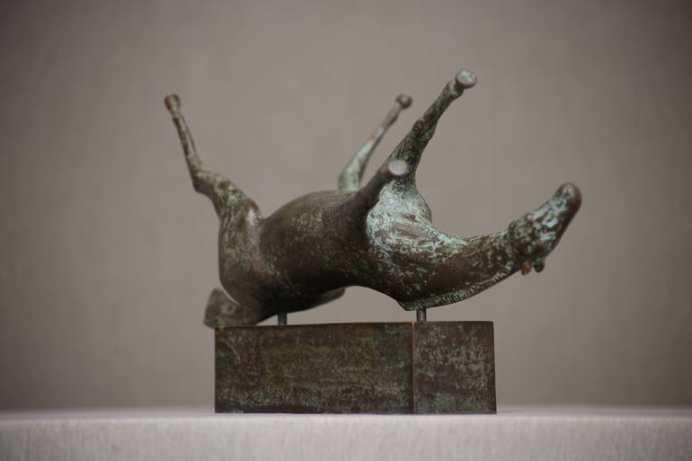 Original Abstract Expressionism Animal Sculpture by Sargis Babayan